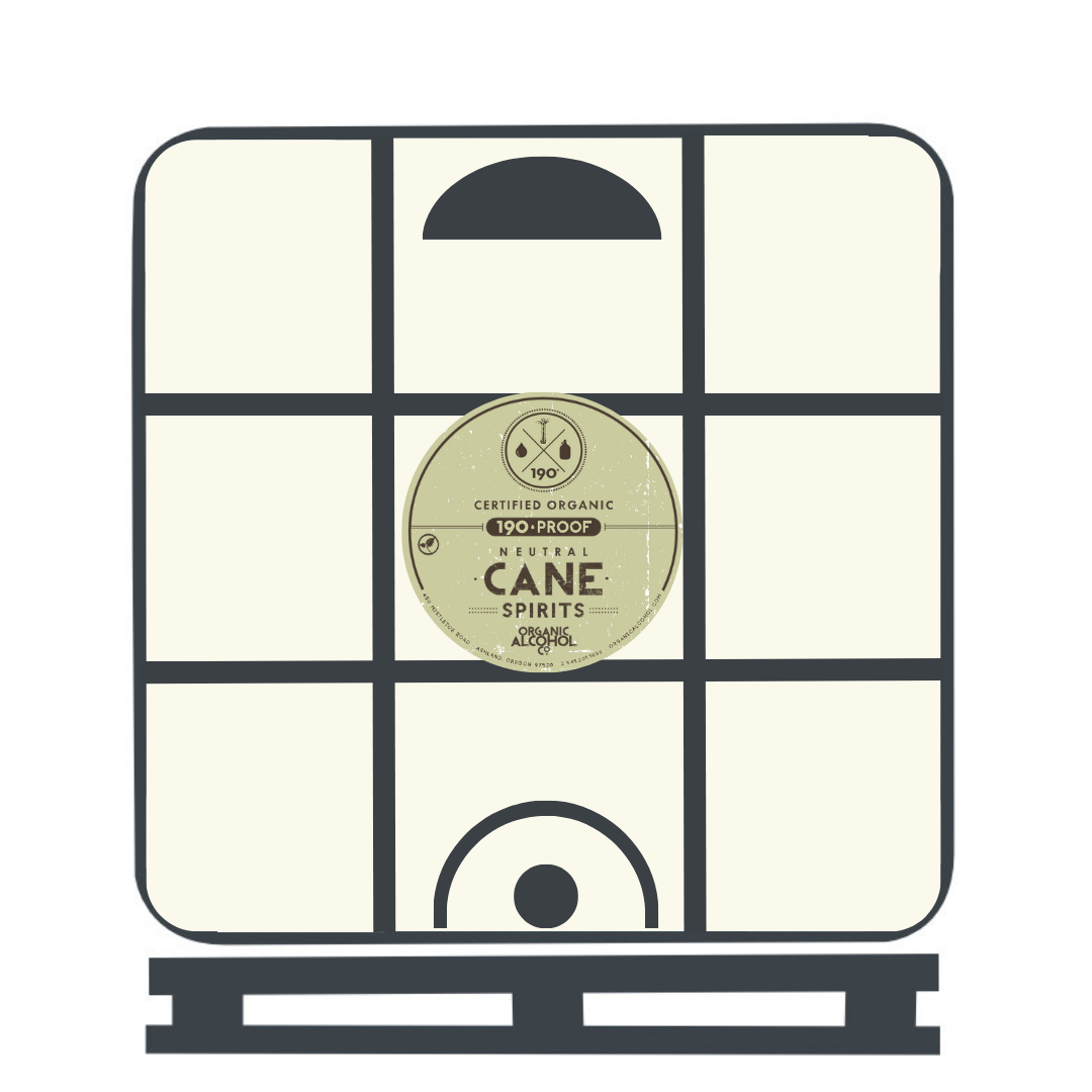 Organic Cane Alcohol, 265Gallon (Required Federal Excise Tax INCLUDED
