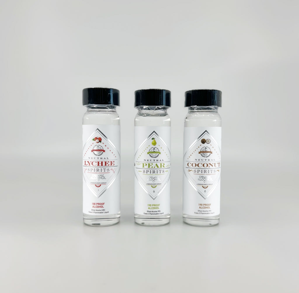 Craft Grade Organic 3-pack samples, Lychee, Pear, and Coconut