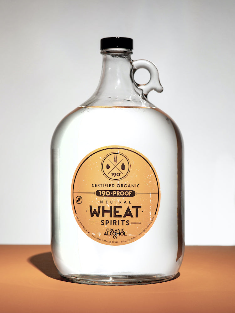Organic Wheat Alcohol, 1Gallon (Required Federal Excise Tax INCLUDED