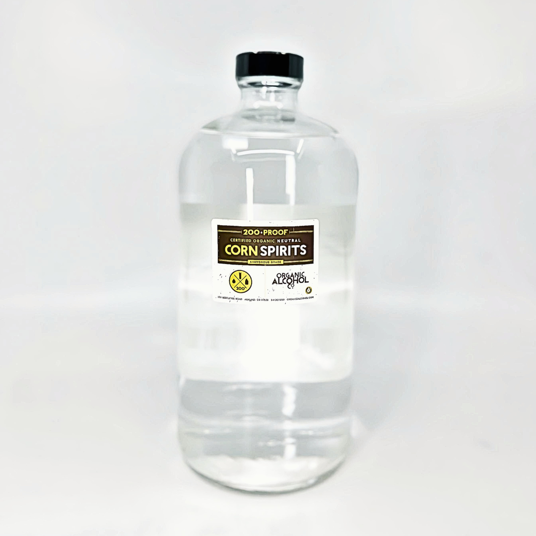 Organic 200 Proof Corn Alcohol, 1-Quart (Required Federal Excise Tax I ...